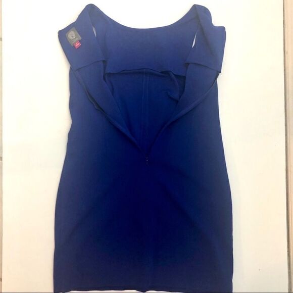 VINCE CAMUTO COBALT STRIKING DRESS - Picture 5 of 8